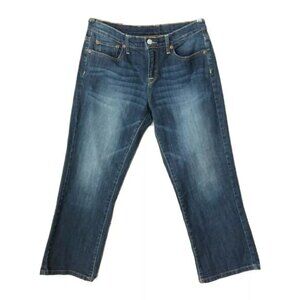 Lucky Brand Blue Easy Rider Crop Jeans 8